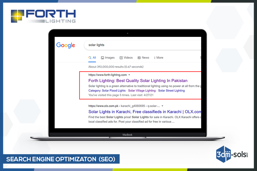 Search Engine Optimization for Forthlighting