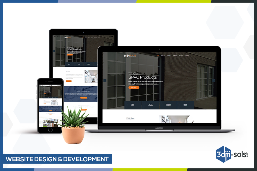 Developing a  Corporate Website for WinGlass