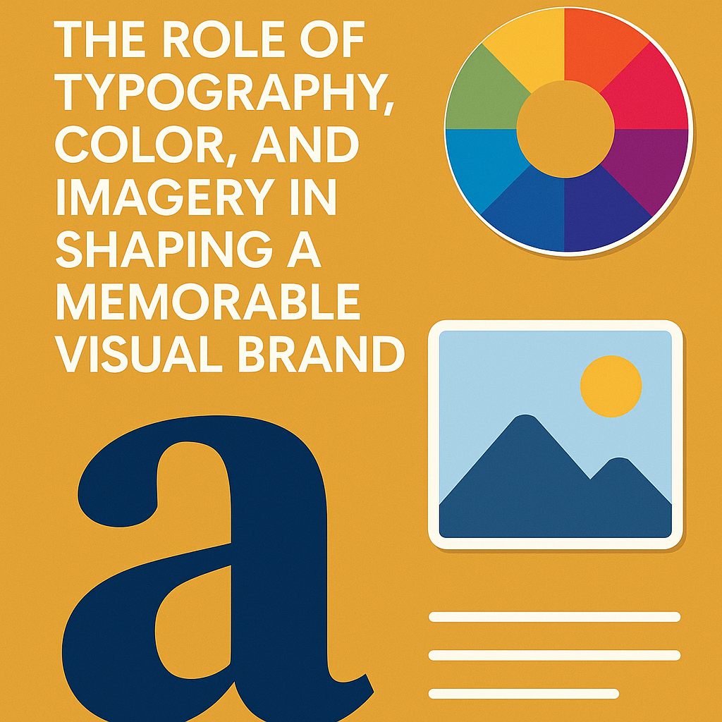 The Role of Typography, Color, and Imagery in Shaping a Memorable Visual Brand
