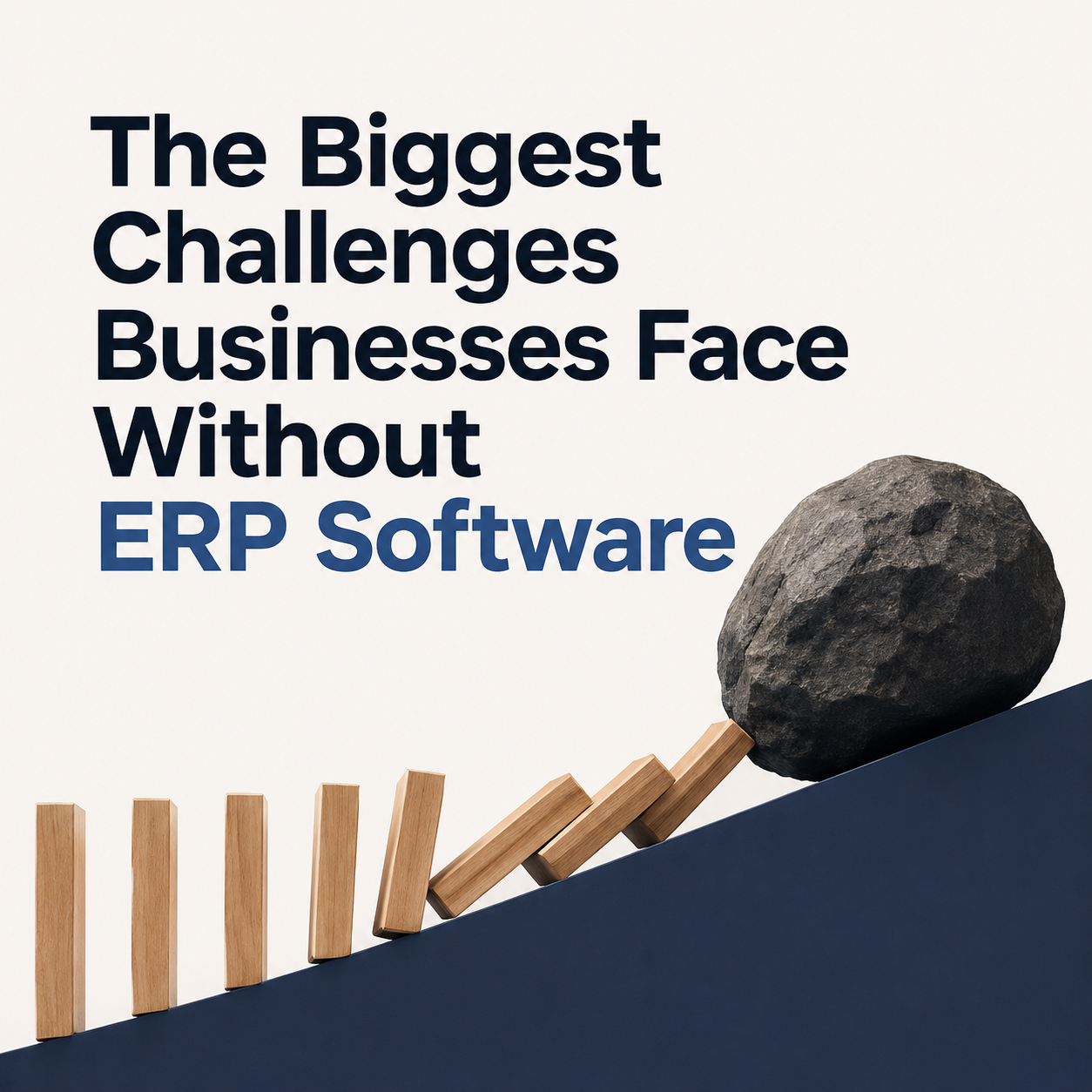 The Biggest Challenges Businesses Face Without ERP Software