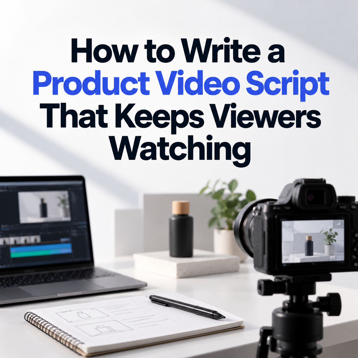 How to Write a Product Video Script That Keeps Viewers Watching 